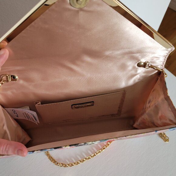 ALDO Clutch Purse Floral Pattern - Picture 3 of 7